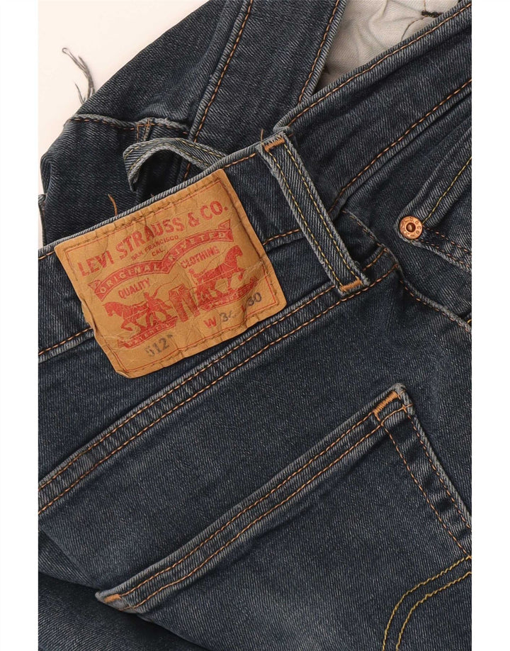 Męskie jeansy Levi's 512 Slim Tapered W34 L30 Granatowe
