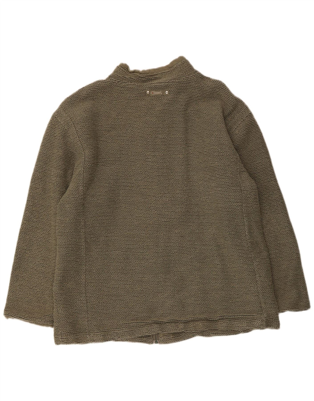 Kurtka dresowa męska Weird Fish, bawełniana, khaki, 2XL