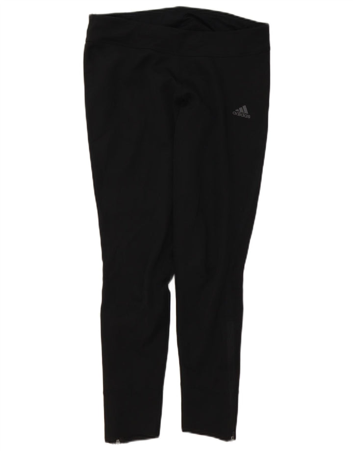 Damskie legginsy Adidas Climalite UK 12/14 Średni czarny poliester