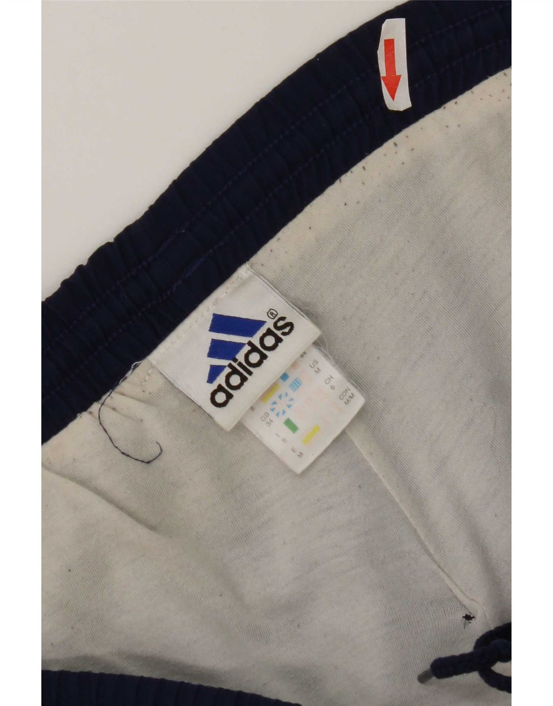 Męskie spodnie dresowe Adidas XL granatowe, poliestrowe