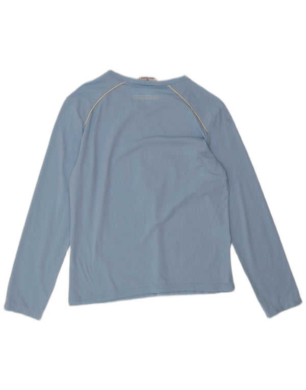 Damski top Sergio Tacchini z długim rękawem IT 48 XL Niebieski poliamid