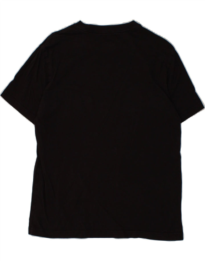 HURLEY Mens Graphic T-Shirt Top Medium Black Cotton Vintage Hurley and Second-Hand Hurley from Messina Hembry 