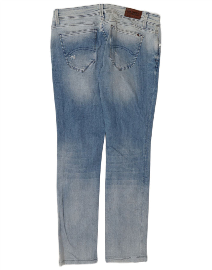 Damskie jeansy slim Tommy Hilfiger W30 L30 Niebieskie bawełniane