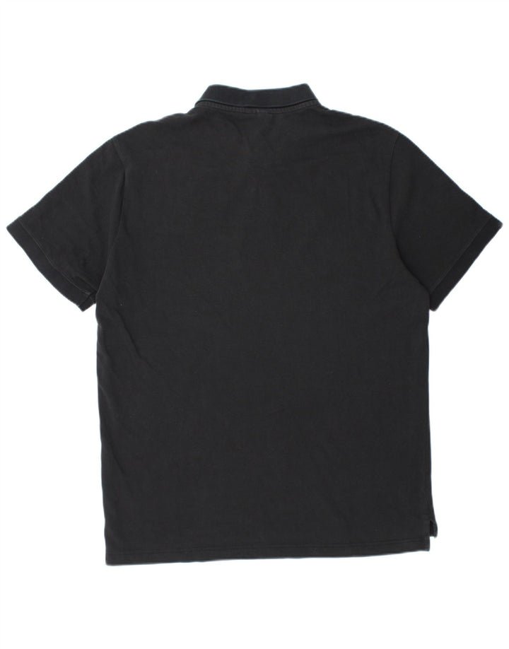 Męska koszulka polo Nike, duża, czarna, bawełniana