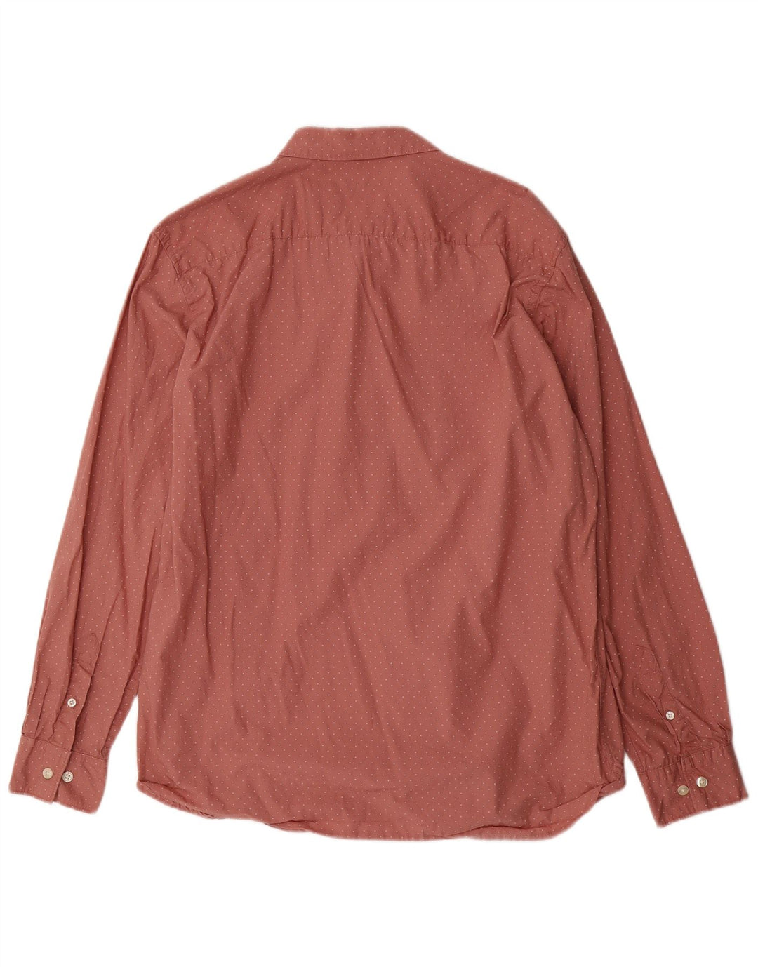 Koszula męska FRENCH CONNECTION XL, bawełniana w burgundowe cętki