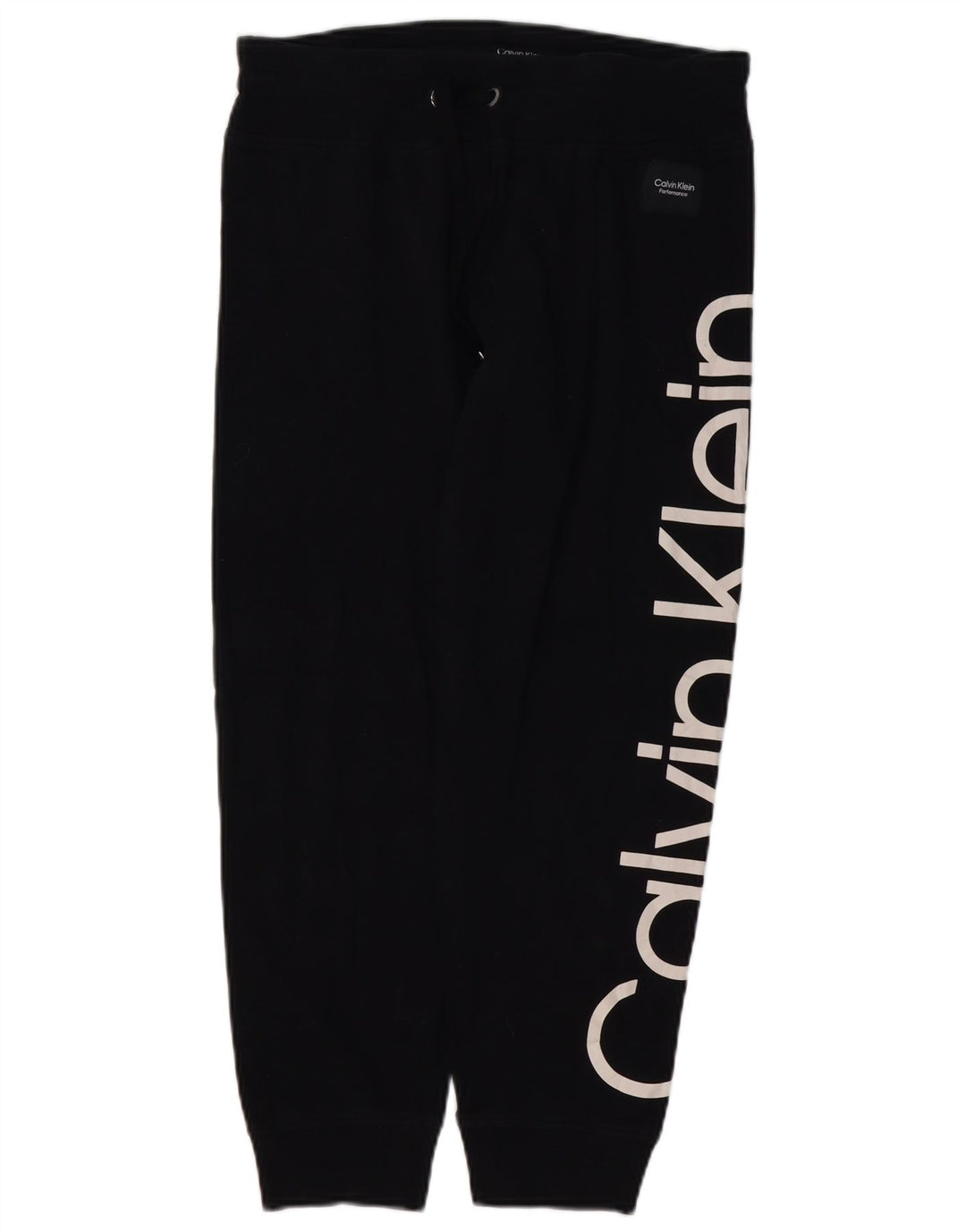 Damskie spodnie dresowe CALVIN KLEIN Graphic Joggers UK 14 Medium Black