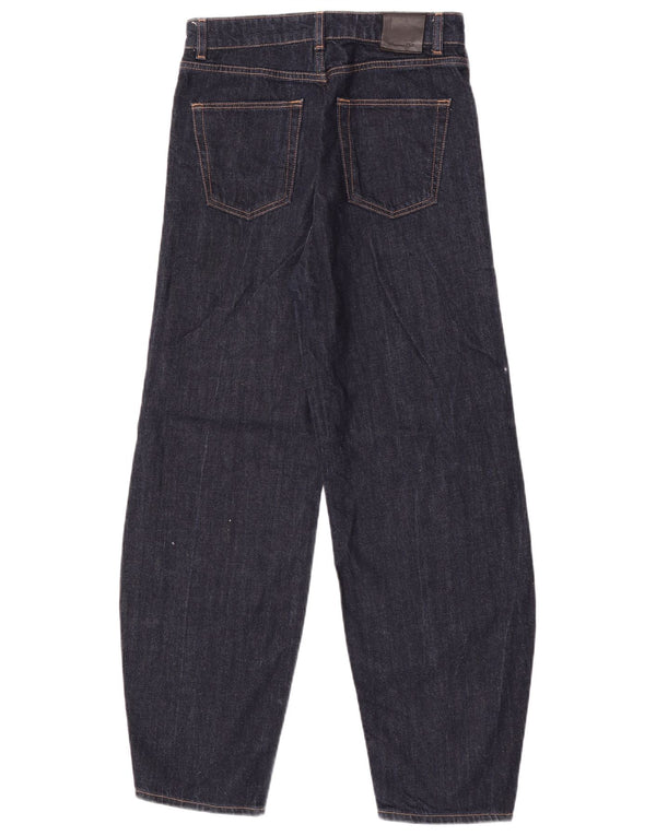 Damskie jeansy z wysokim stanem Massimo Dutti EU 36 XS W26 L28 Granatowe