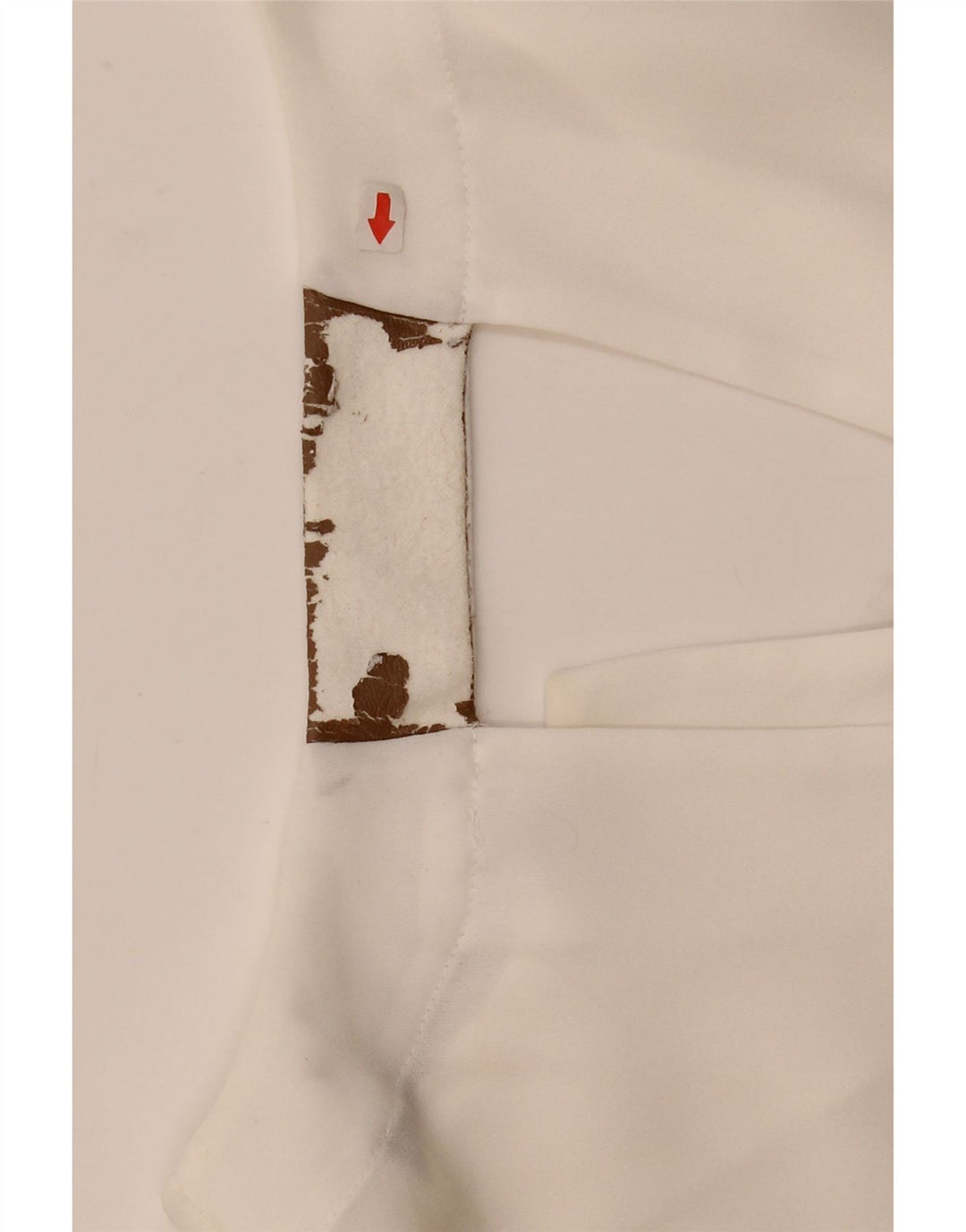 Damska bluzka bez rękawów Zara UK 18 XL, biała