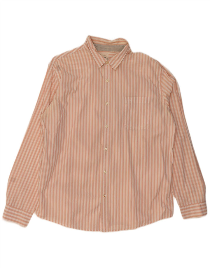 Męska koszula slim fit Dockers XL w różowe paski