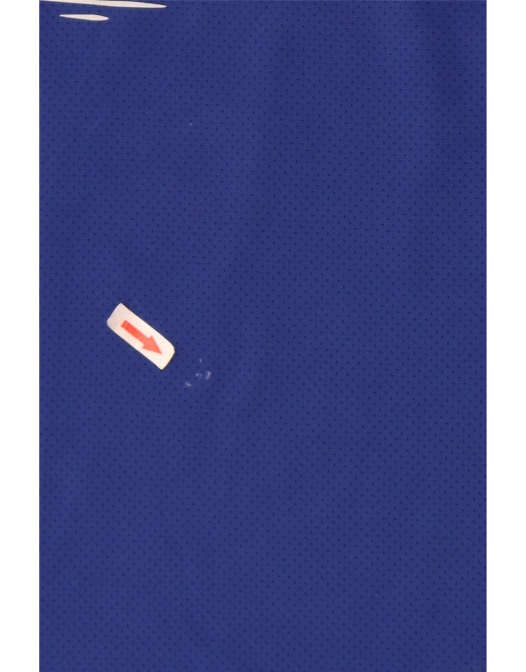 Męska kamizelka z grafiką Nike Dri Fit, średni niebieski poliester