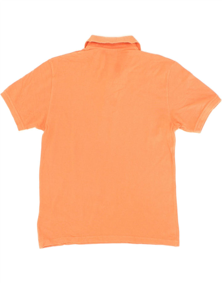 ASICS Mens Polo Shirt Large Orange Cotton Vintage Asics and Second-Hand Asics from Messina Hembry 