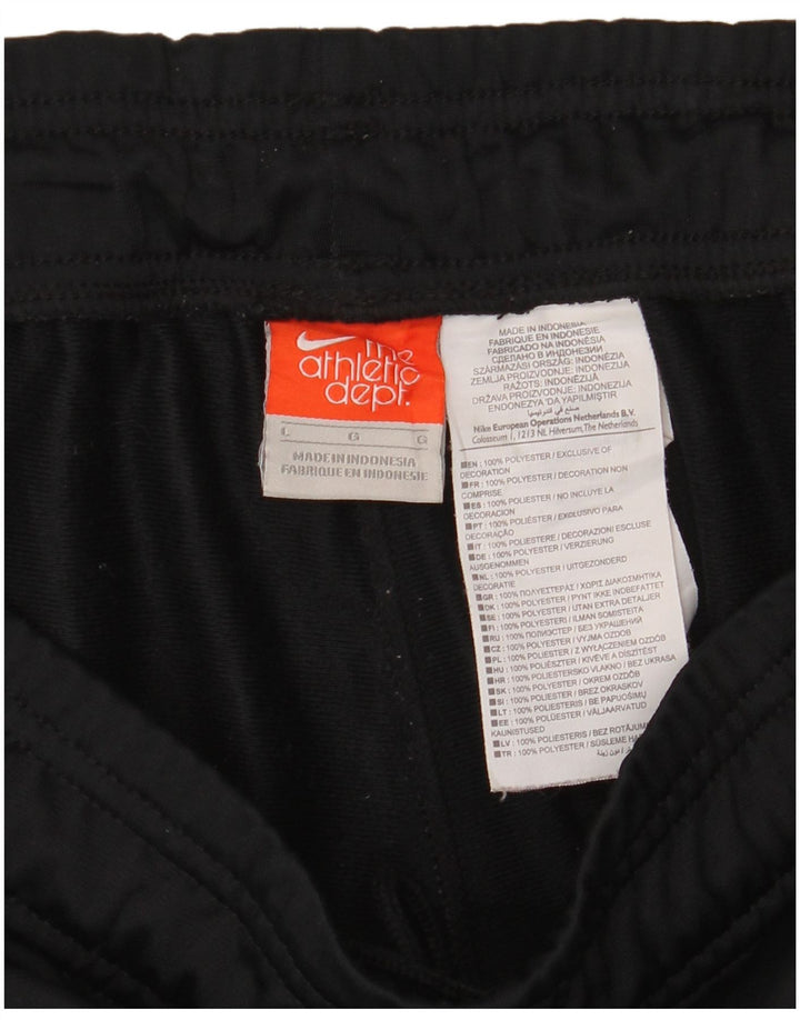 Damskie spodnie dresowe Nike UK 16, duże, czarne, poliestrowe