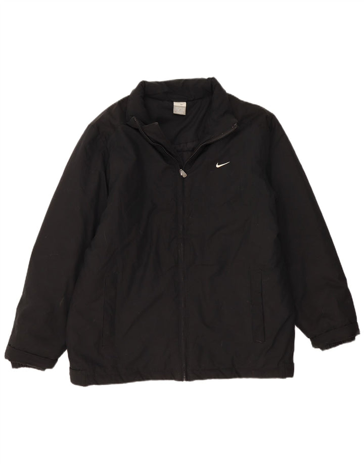 Męska ocieplana kurtka Nike UK 39/41, średni czarny poliester