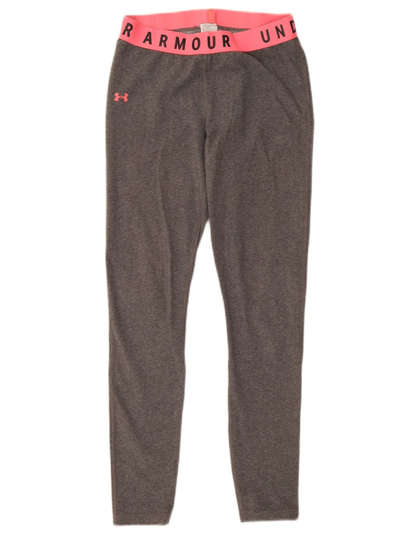 Damskie legginsy Under Armour Graphic UK 4 XS w kolorze szarym