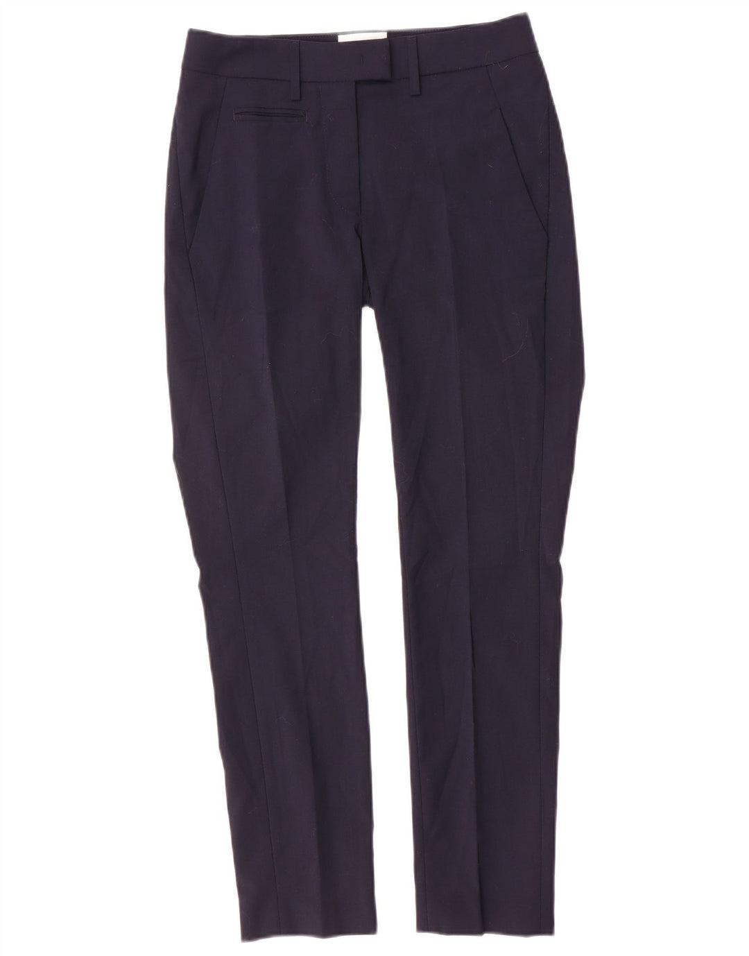 Damskie spodnie garniturowe Dondup W25 L27 Granatowy poliester