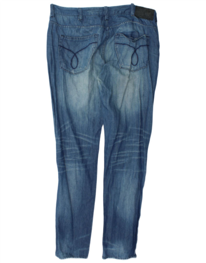 Męskie dżinsy Calvin Klein Regular Slim W38 L34 Niebieski
