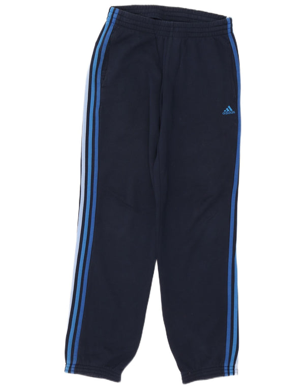 Adidas Męskie Spodnie Dresowe Joggery Małe Granatowe Bawełniane