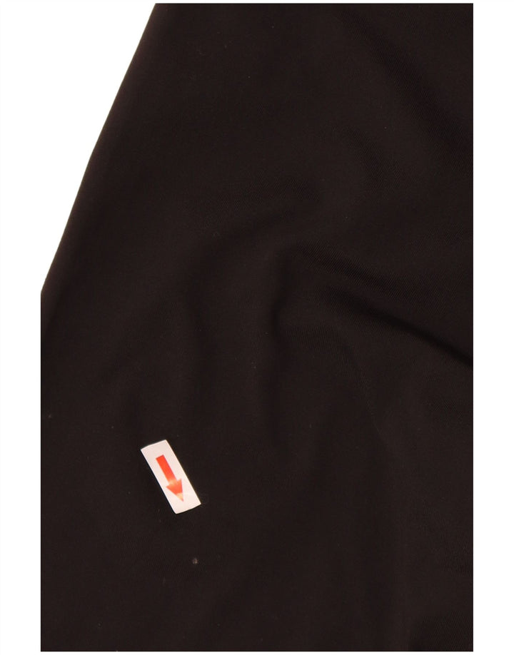 Damskie legginsy Capri Puma UK 8, małe, czarne, poliestrowe