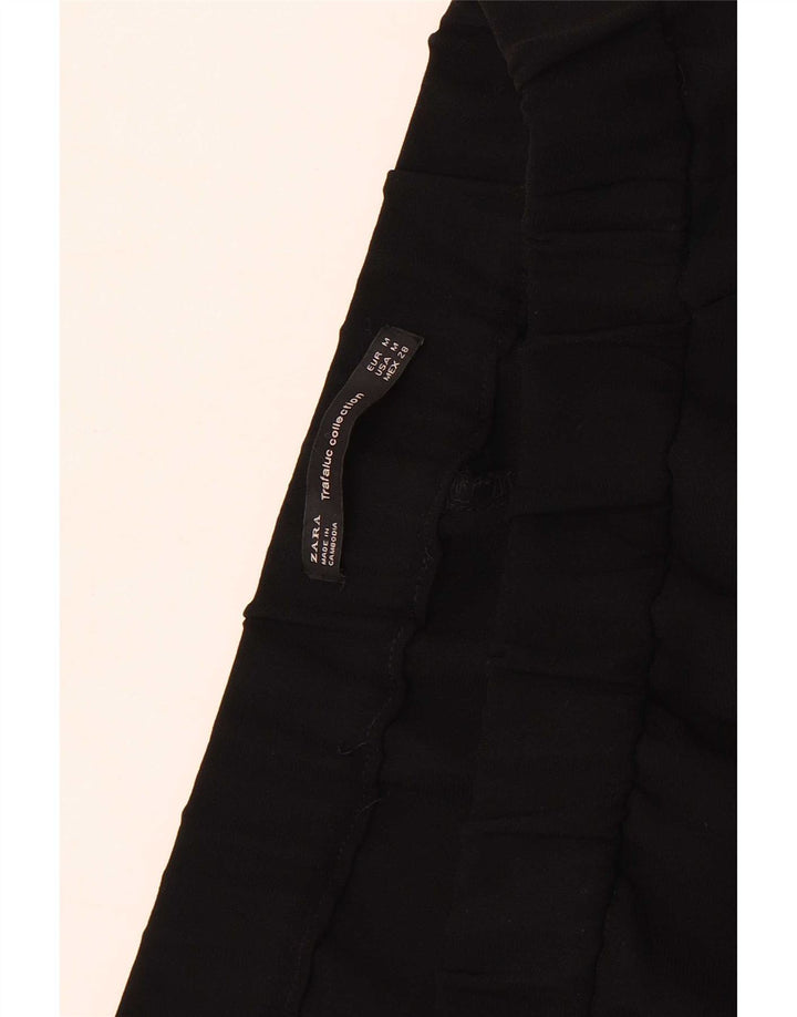 Spodnie damskie Zara Trafaluc Capri średnie W28 L19 czarne
