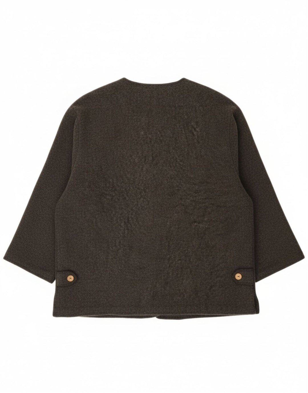 Damska marynarka Street One Oversize zapinana na 4 guziki EU 36 Mała szara wełna