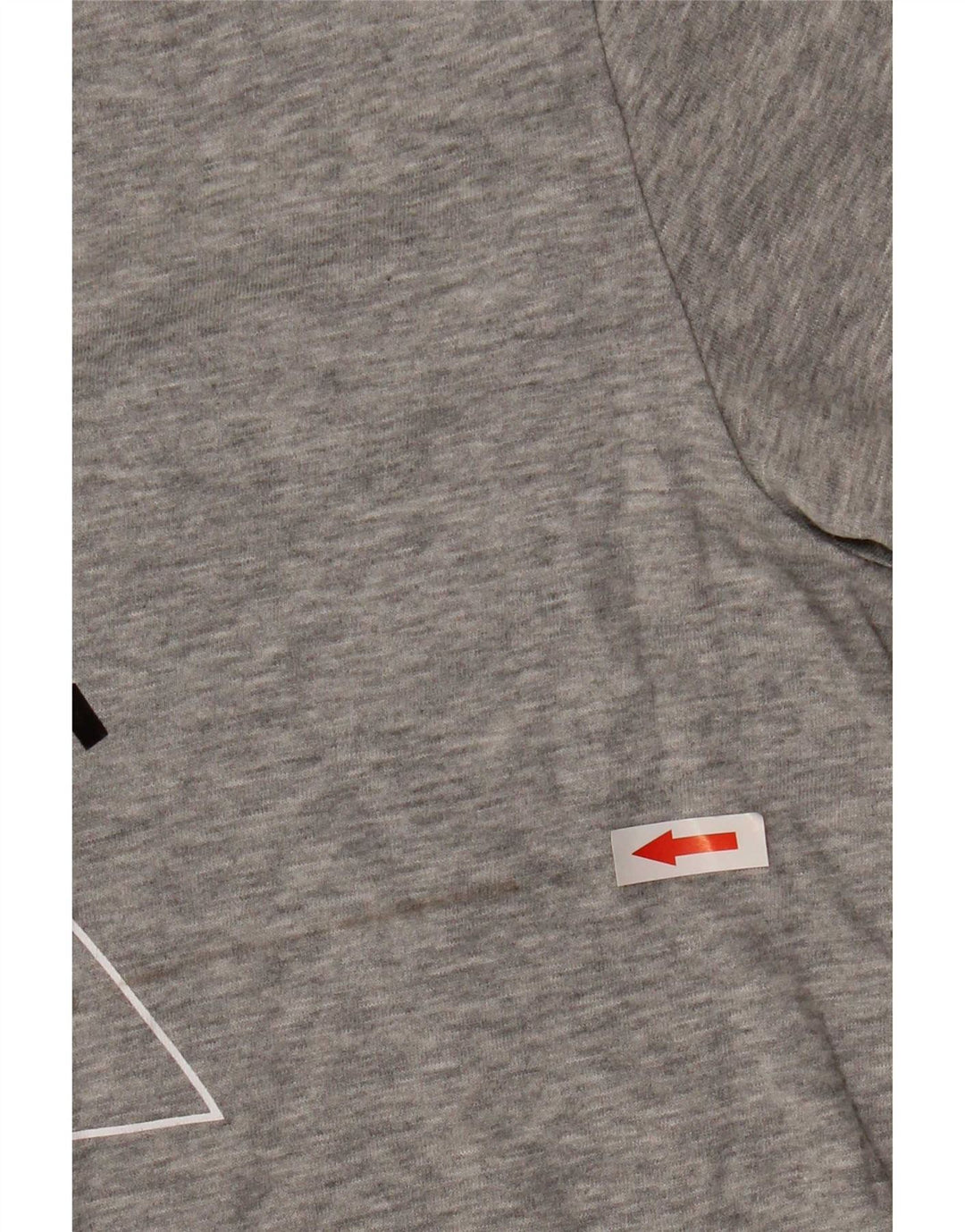 Męski T-shirt z grafiką Nike, duży, szary, bawełniany