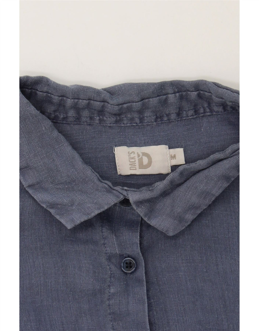 DACK'S Womens Shirt Medium Navy Blue Vintage Dack's and Second-Hand Dack's from Messina Hembry 