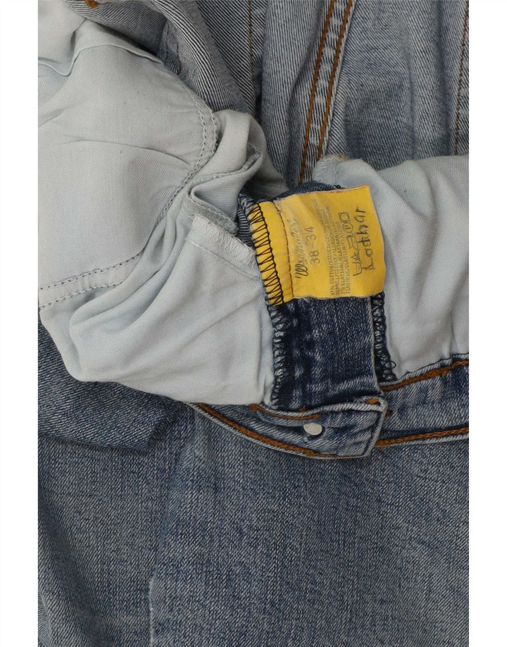Męskie jeansy Wrangler Texas Straight W38 L34 Niebieskie, bawełniane
