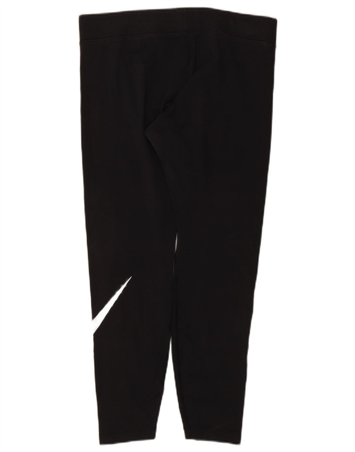 Damskie legginsy Nike Graphic UK 6 XS w kolorze czarnym