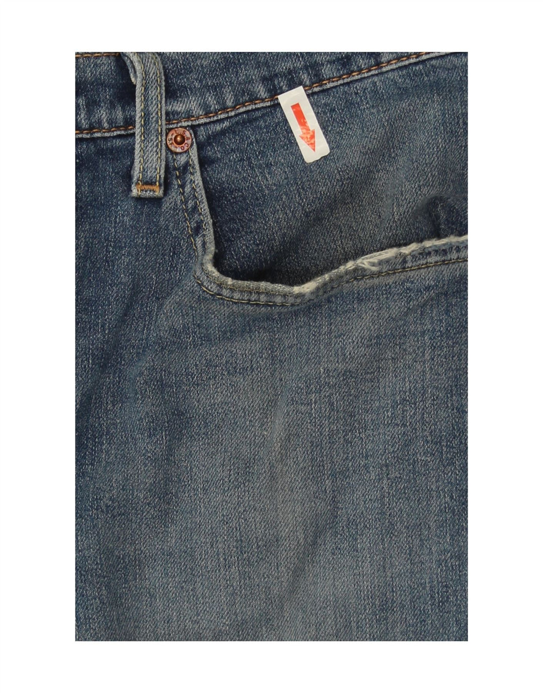 Męskie jeansy Levi's 502 Tapered W34 L32 Niebieskie bawełniane