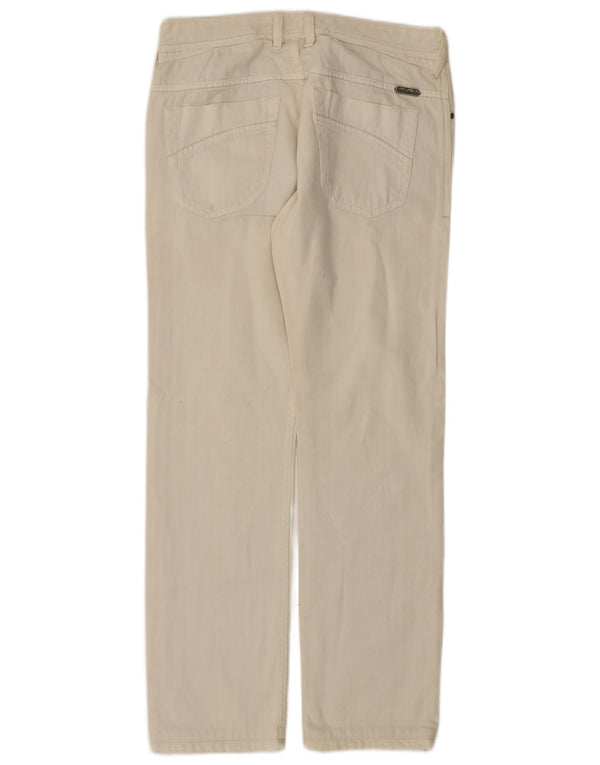 Damskie jeansy Diesel Iakop Regular Slim Tapered W31 L29 Biała bawełna