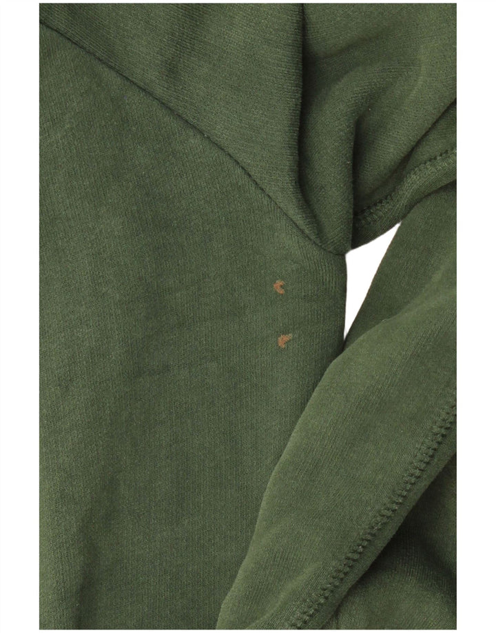 Męski sweter z kapturem i zamkiem błyskawicznym SUPERDRY, średni khaki