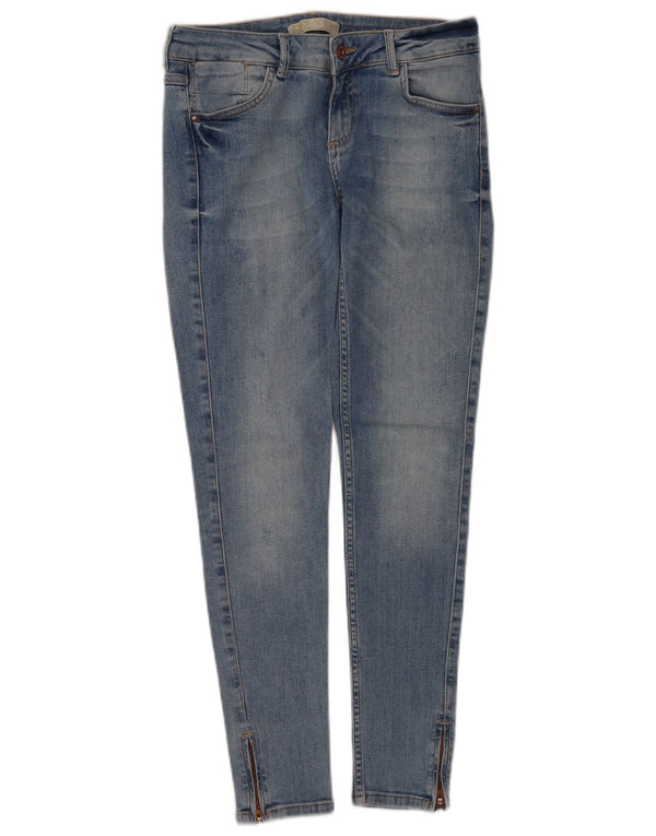 Damskie jeansy skinny Zara EU 38 Small W28 L28 Niebieskie