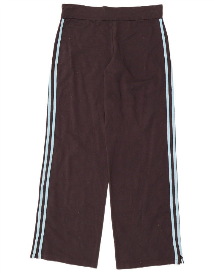 Damskie spodnie dresowe ADIDAS UK 18 XL, czarny nylon