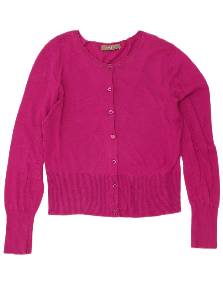 Sweter damski Oasis UK 12, średni, różowy, bawełniany