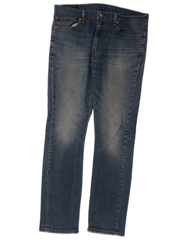 Męskie jeansy Levi's 511 Slim W36 L32 Niebieska bawełna