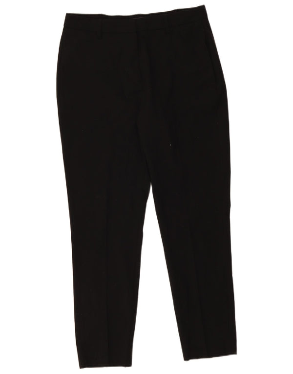 Marks & Spencer Damskie spodnie typu slim casual UK 12 Medium W30 L27 Czarne