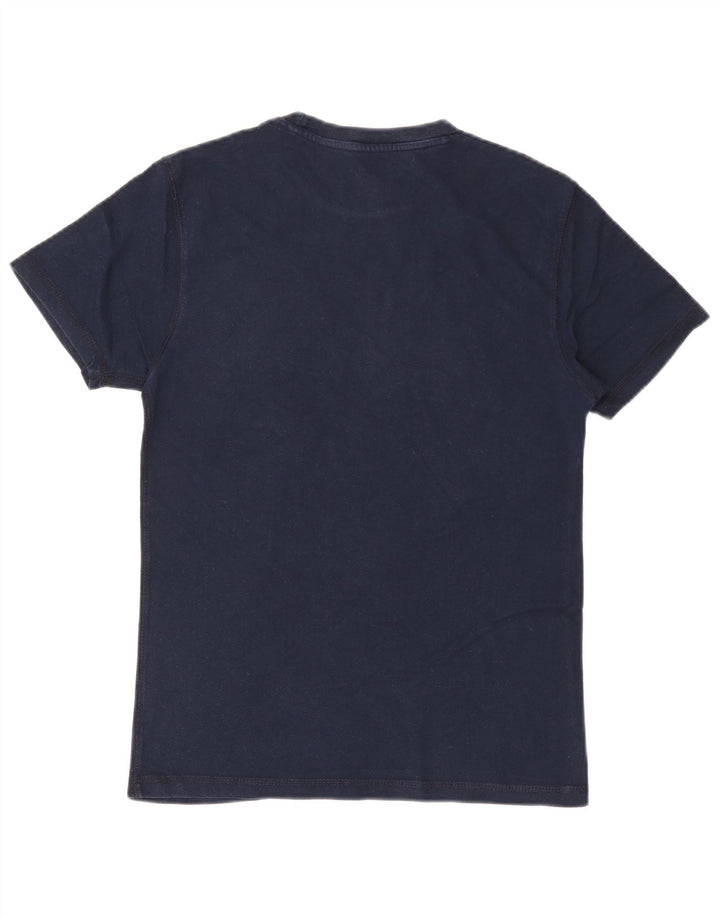 HARD ROCK CAFE Męski T-shirt z grafiką Florence, mały, granatowy, bawełniany