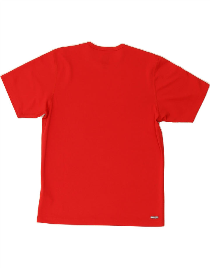 THE NORTH FACE Mens T-Shirt Top Medium Red Polyester Vintage The North Face and Second-Hand The North Face from Messina Hembry 