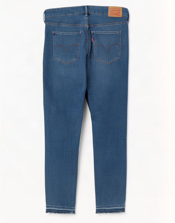 Damskie jeansy skinny Levi's 311 z wysokim stanem US 18 2XL W36 L28 Niebieskie