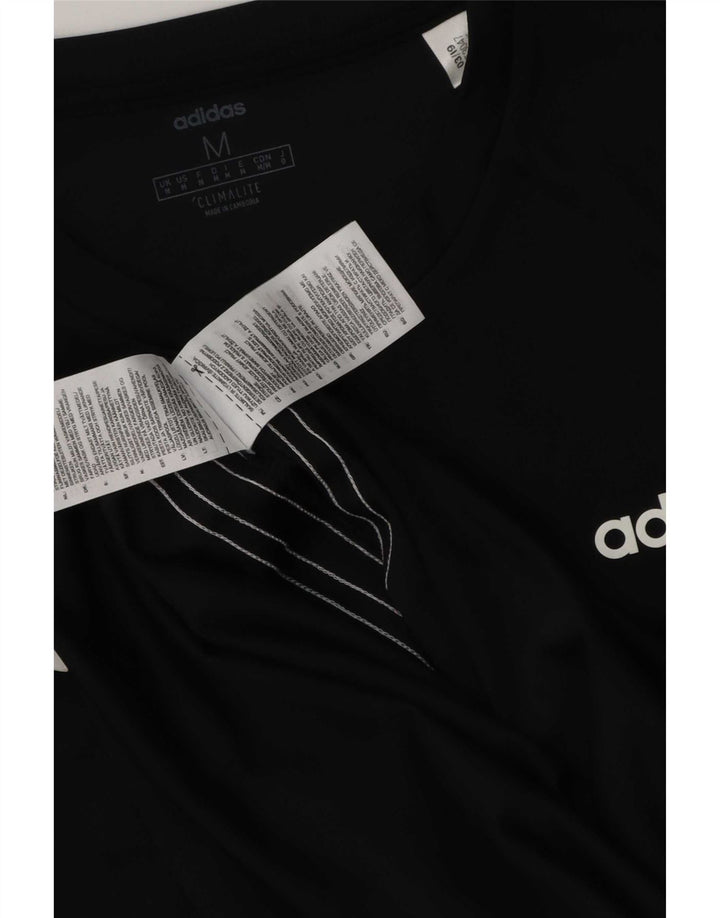Męska kamizelka Adidas Climalite Graphic Top, średni czarny poliester