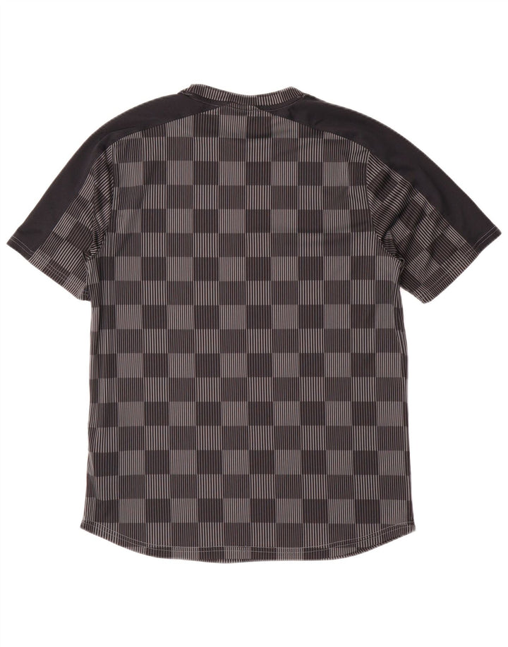 Under Armour Męski T-shirt Top, duży, szary, poliester w kratkę