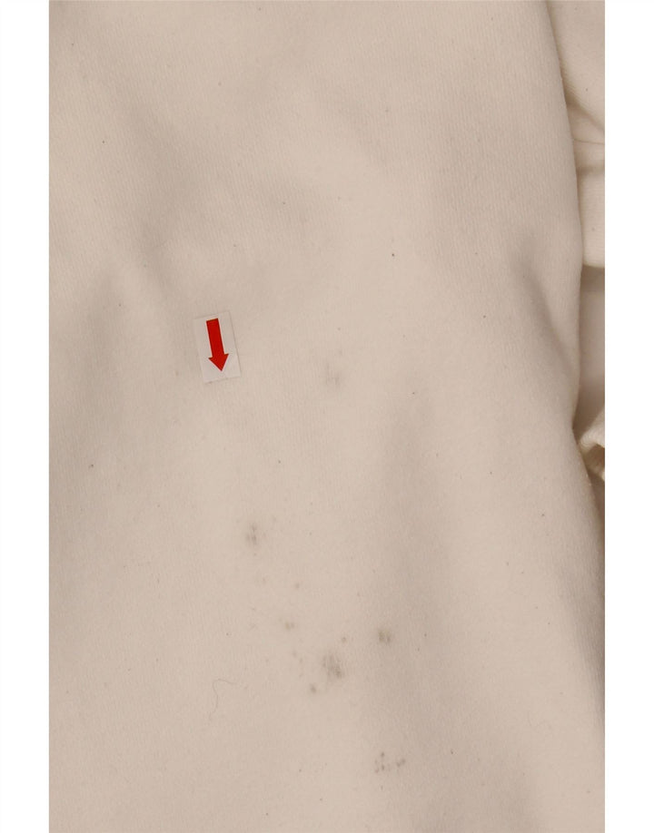 Damska bluza typu oversize CHAMPION z grafiką UK 16, duża, biała