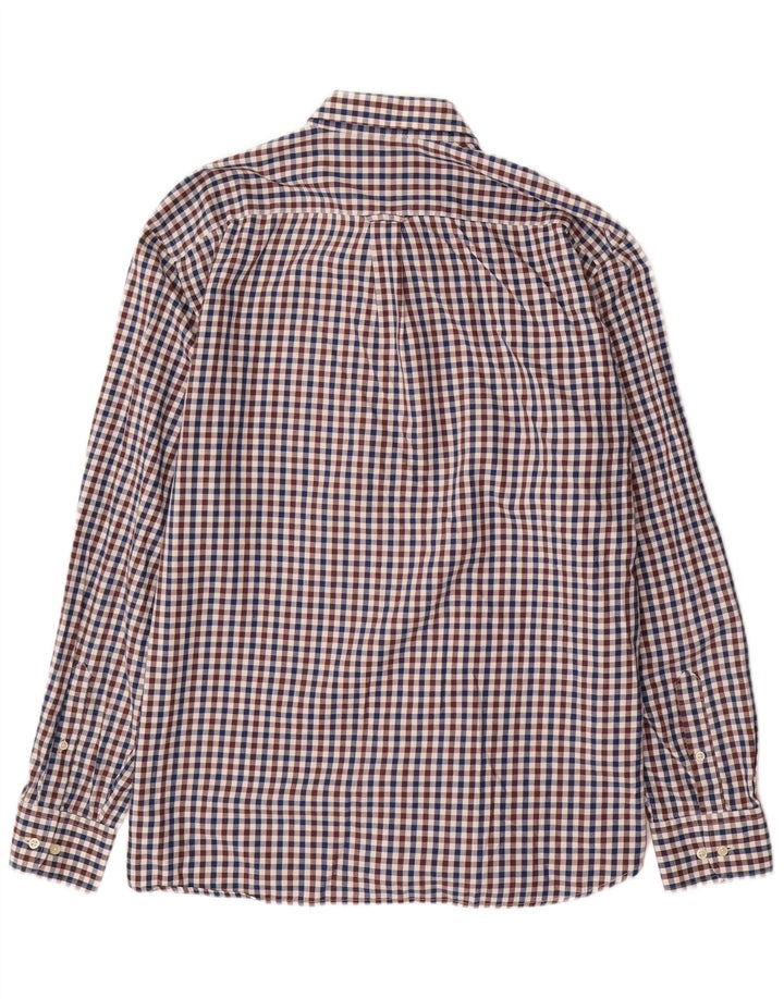Koszula męska Barbour 2XL, niebieska bawełniana kratka