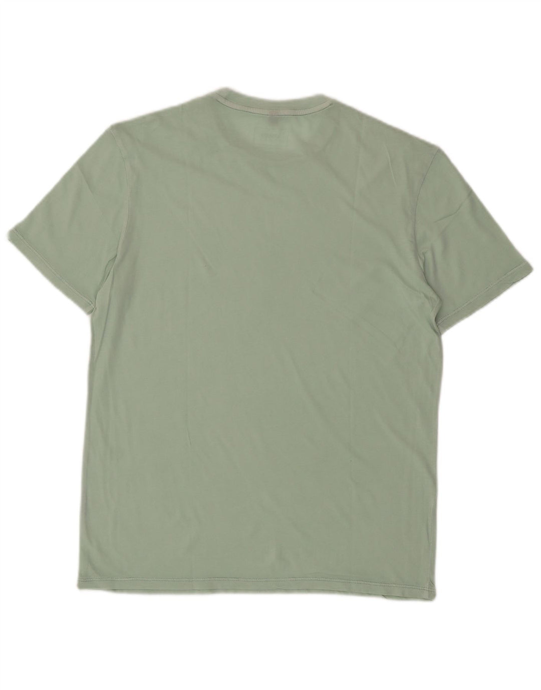 ARMANI JEANS Męski T-shirt Top Mały Zielony Bawełniany