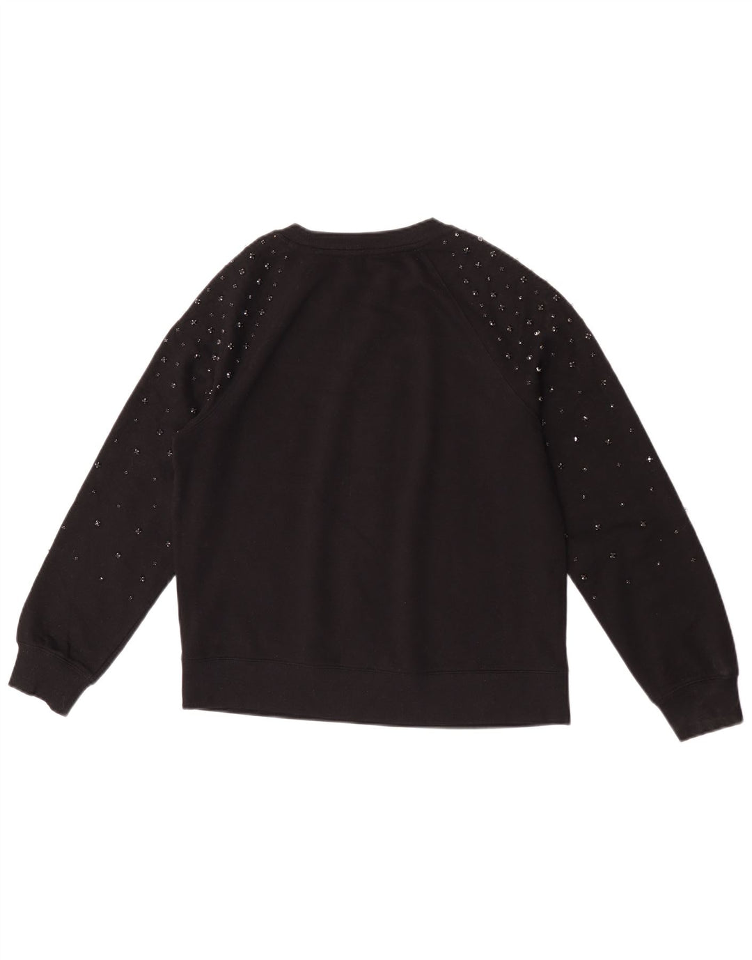 Marks & Spencer Damski sweter oversize UK 6 XS, czarny, bawełniany