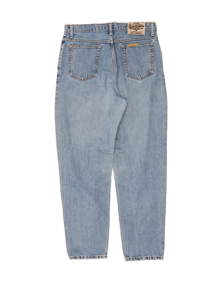 EDWIN Womens High Rise Tapered Jeans W34 L30 Blue Cotton Vintage Edwin and Second-Hand Edwin from Messina Hembry 