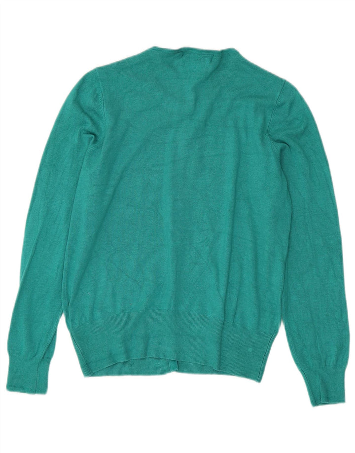 Sweter damski Marks & Spencer UK 12, średnio zielona wiskoza