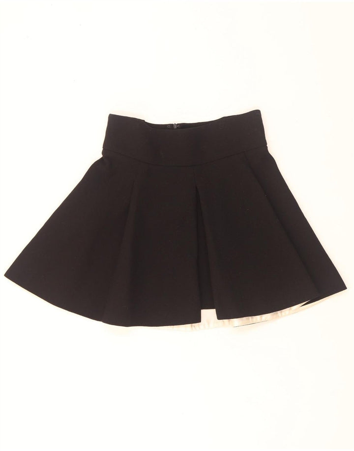 Mini plisowana spódnica damska Fausto Puglisi W29 Średnia czarna
