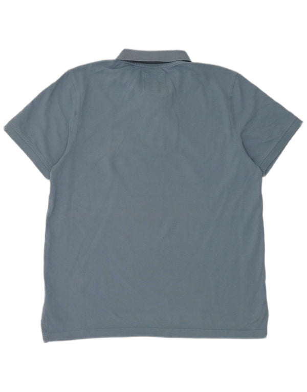 Crew Clothing Męska koszulka polo XL, niebieska, bawełniana