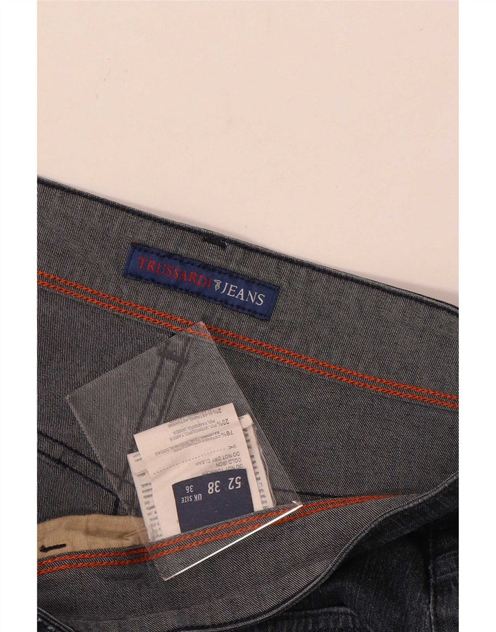 Męskie spodenki jeansowe Trussardi W36, duże, granatowe, bawełniane